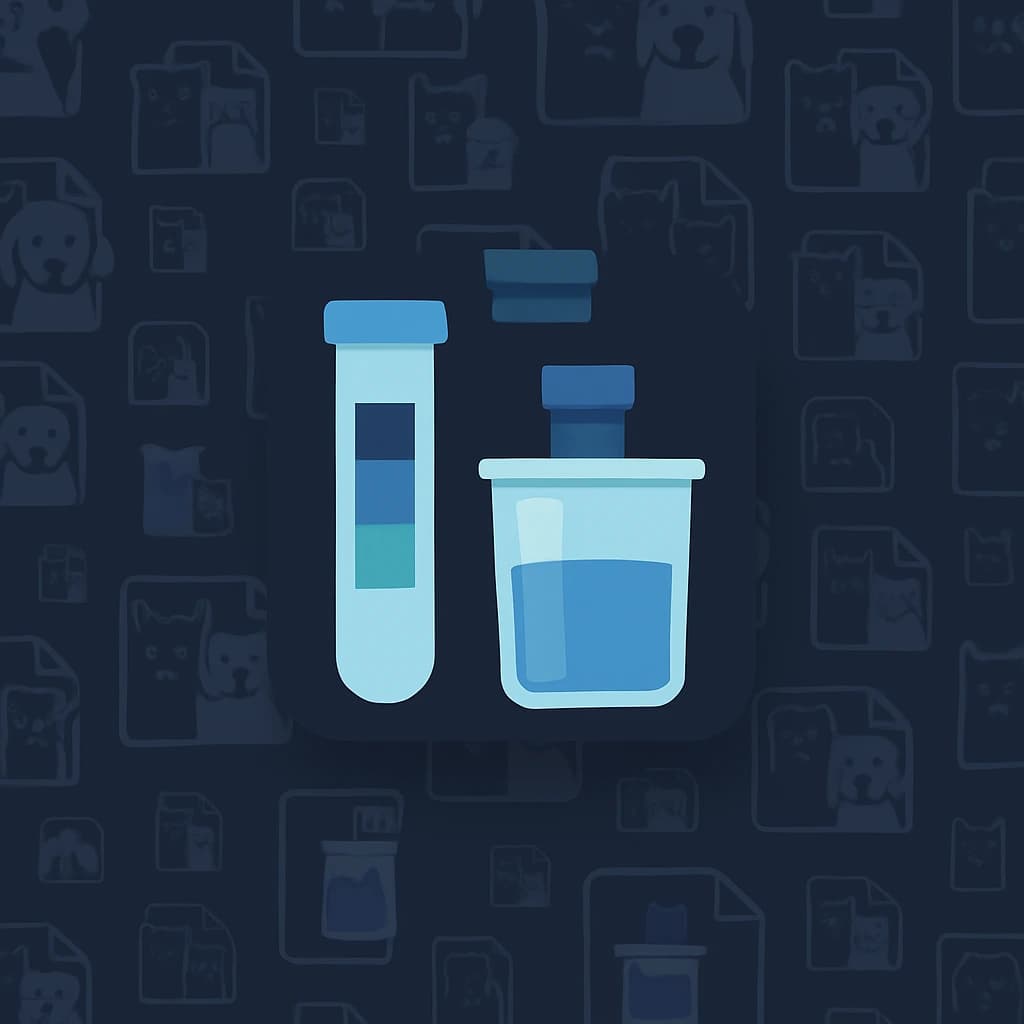 Анализ мочи у питомца: что значат удельный вес, белок и глюкоза?